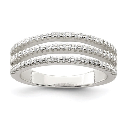 Sterlingsilber Zirkonia Ring