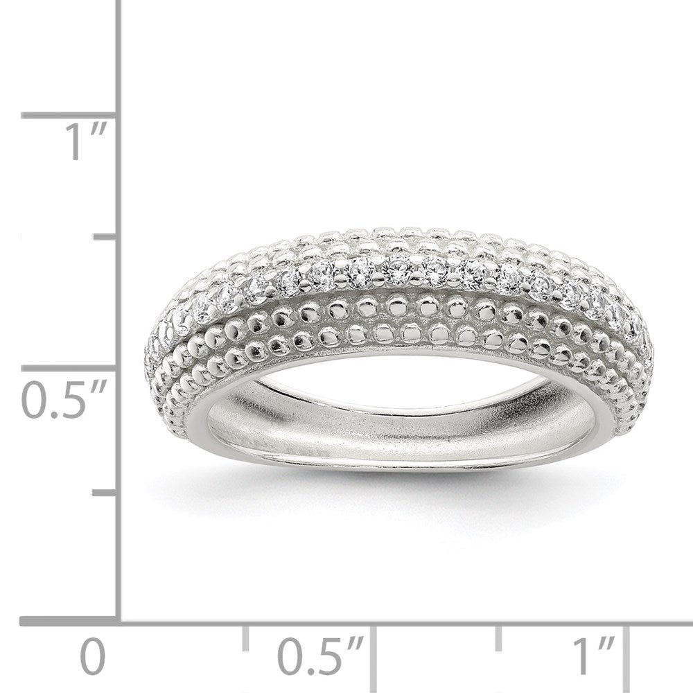 Sterlingsilber Zirkonia Ring