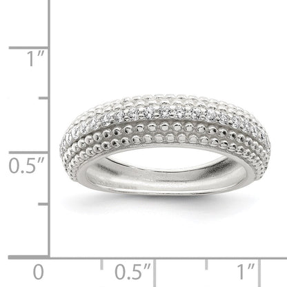 Sterlingsilber Zirkonia Ring