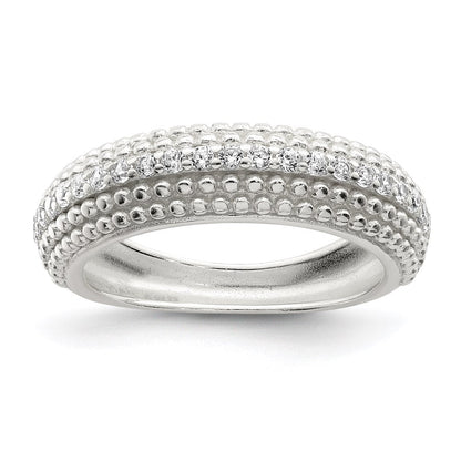Sterlingsilber Zirkonia Ring