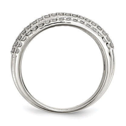 Sterlingsilber Zirkonia Ring