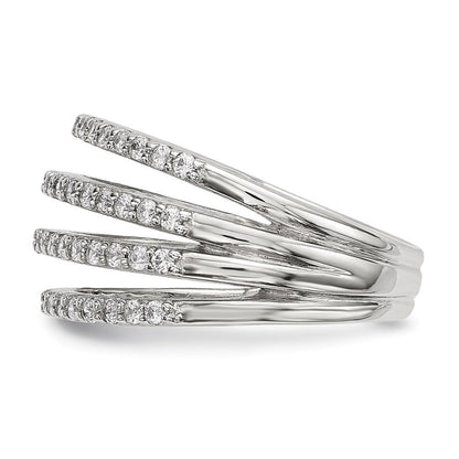 Sterlingsilber Zirkonia Ring