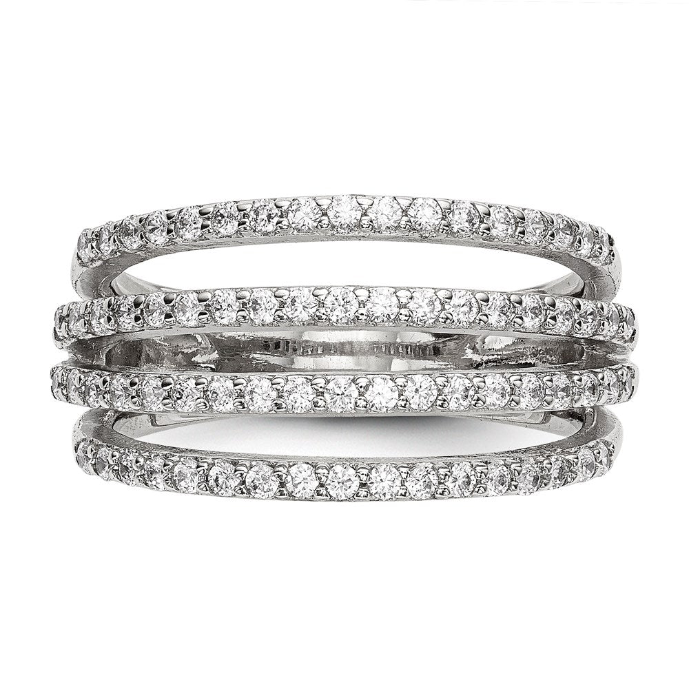 Sterlingsilber Zirkonia Ring