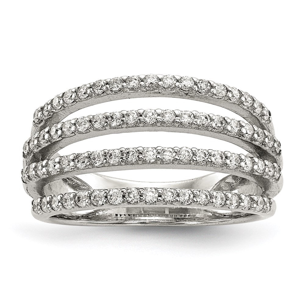 Sterlingsilber Zirkonia Ring