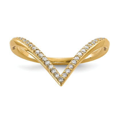 Sterlingsilber Rhodium & Schwarz Platte, Gold Roséfarben Zirkonia 4 Ring Set