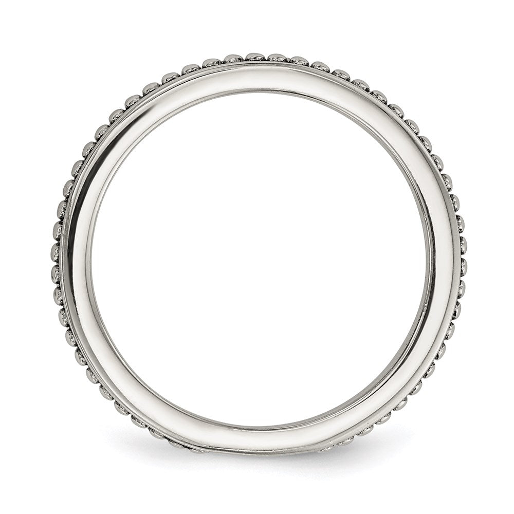 Silber/14K Bicolor Sterlingsilber 14K Antikisiert 8mm Knopf Fwc Perle Set Of 3 Rings