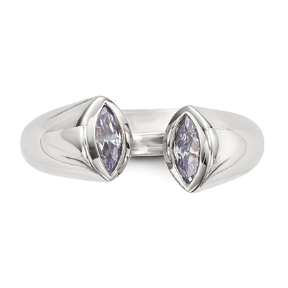 Sterlingsilber Zirkonia Ring