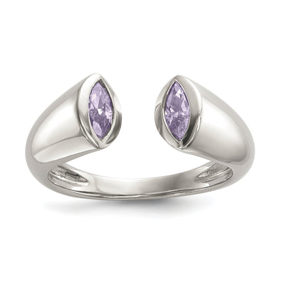 Sterlingsilber Zirkonia Ring