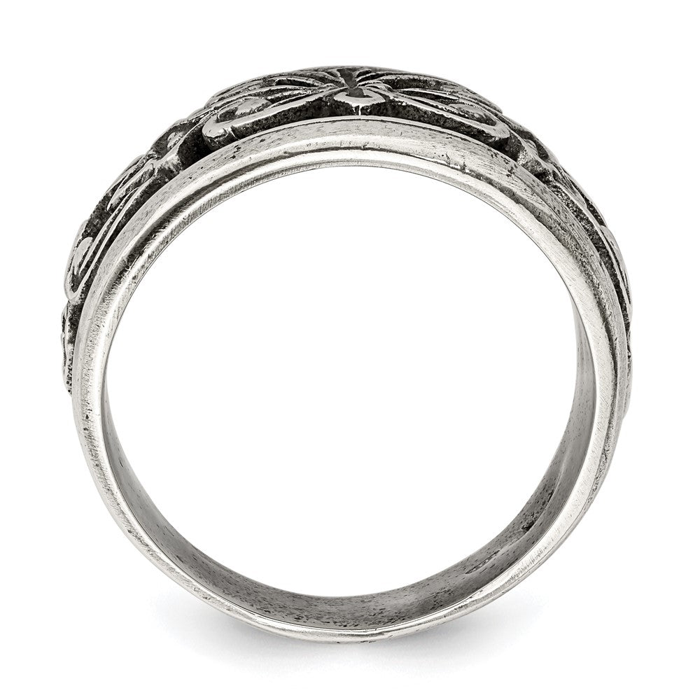 Sterlingsilber Antikisiert Ranke Design Ring
