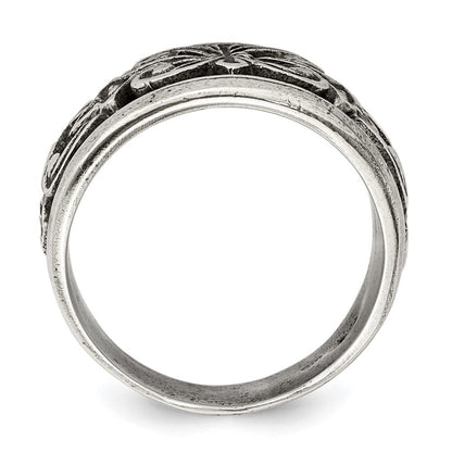Sterlingsilber Antikisiert Ranke Design Ring