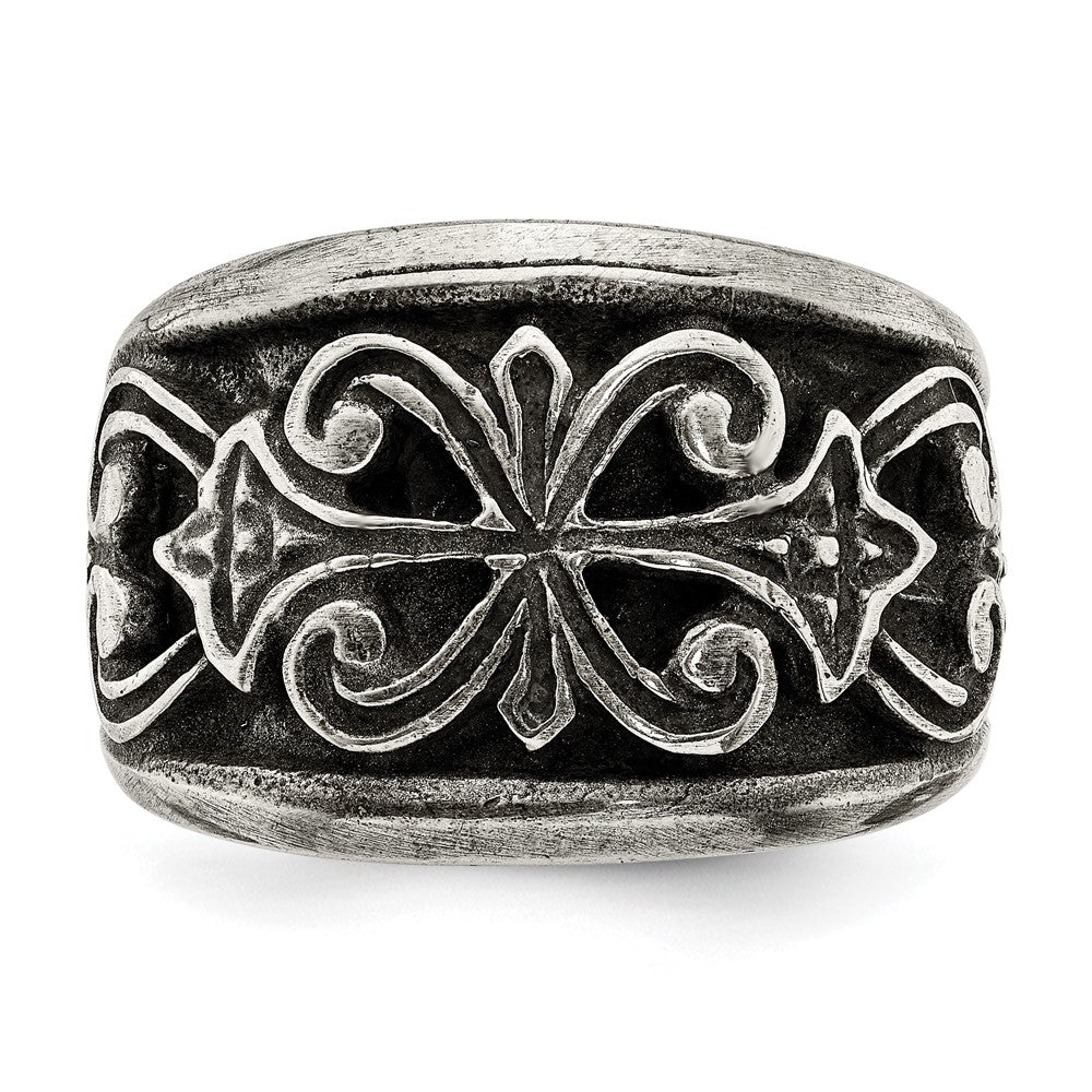 Sterlingsilber Antikisiert Ranke Design Ring