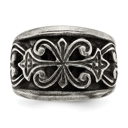 Sterlingsilber Antikisiert Ranke Design Ring