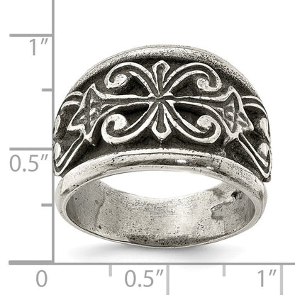 Sterlingsilber Antikisiert Ranke Design Ring