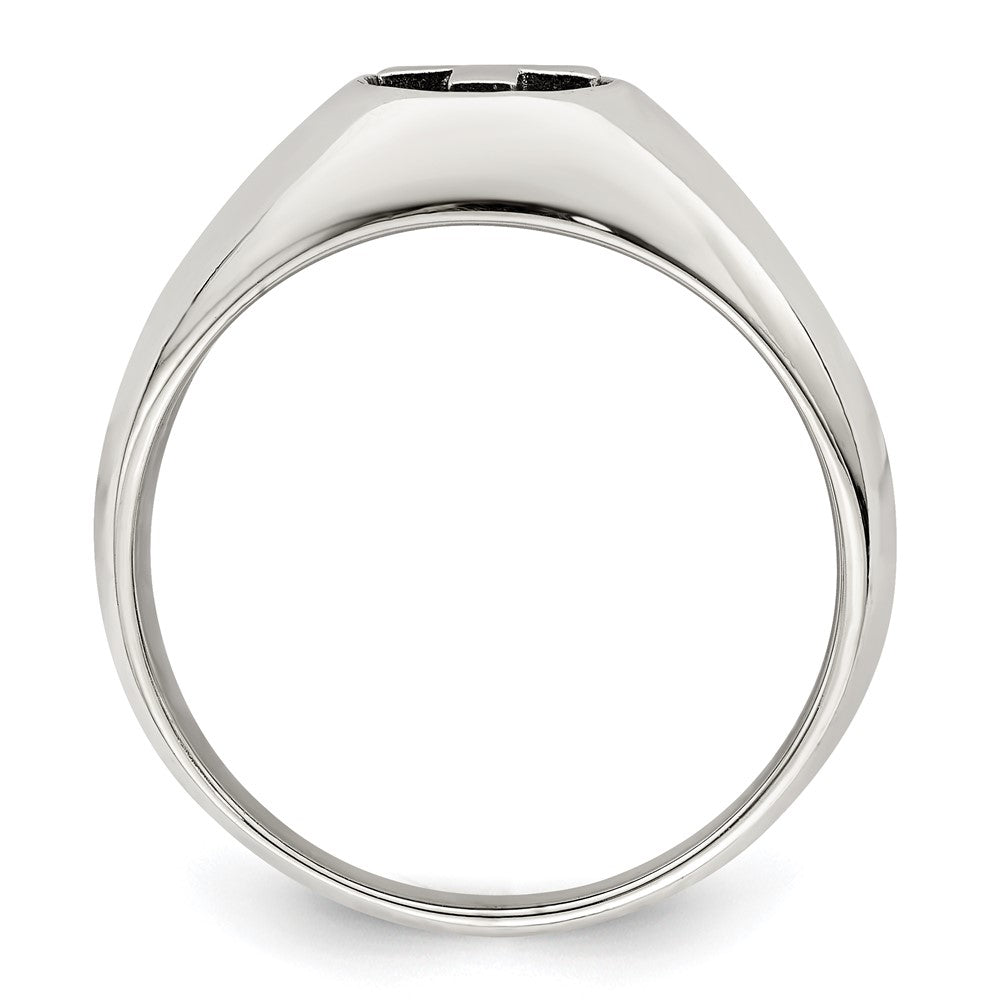 Sterlingsilber Antikisiert Kreuz Ring