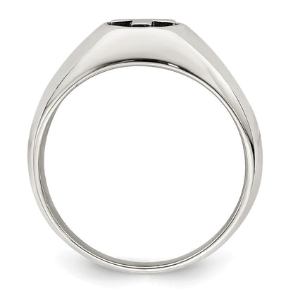 Sterlingsilber Antikisiert Kreuz Ring