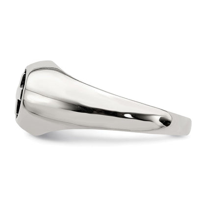 Sterlingsilber Antikisiert Kreuz Ring