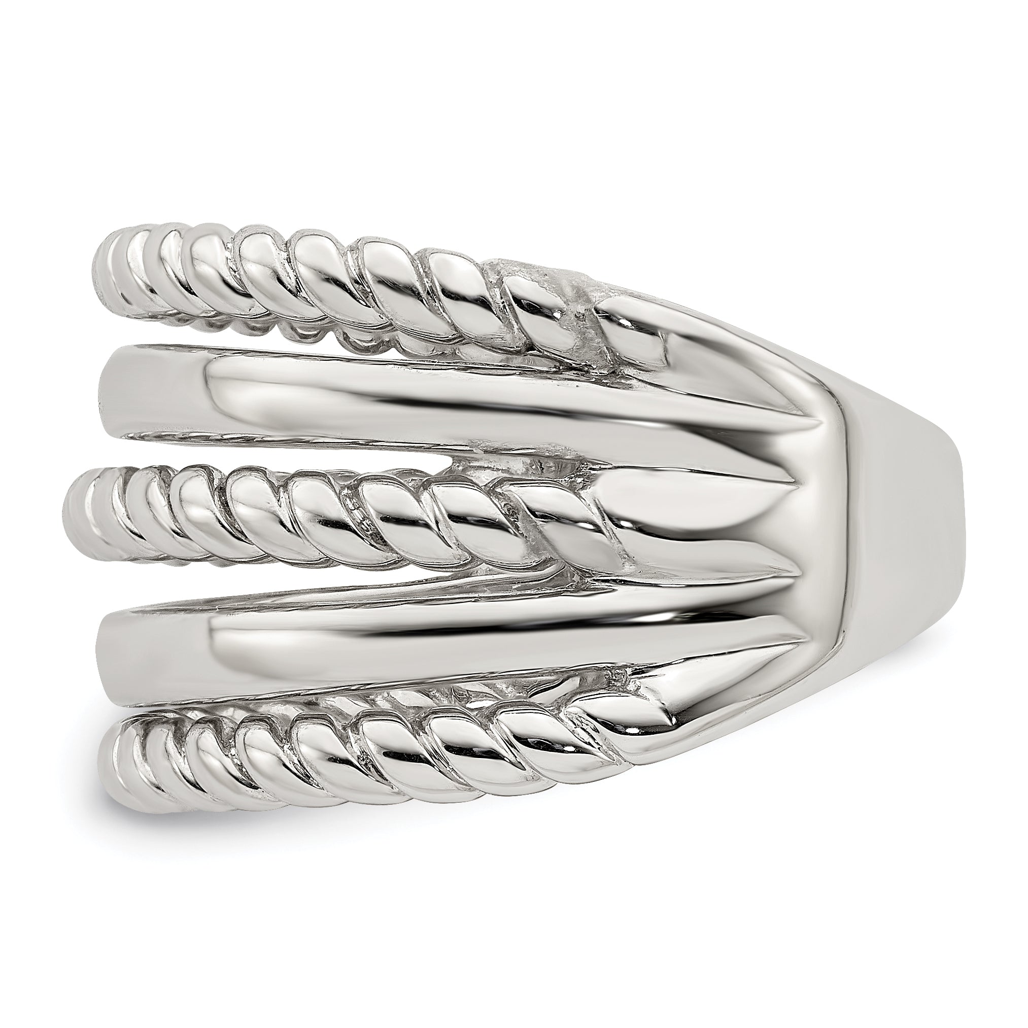Sterlingsilber Poliert Fantasie Ring