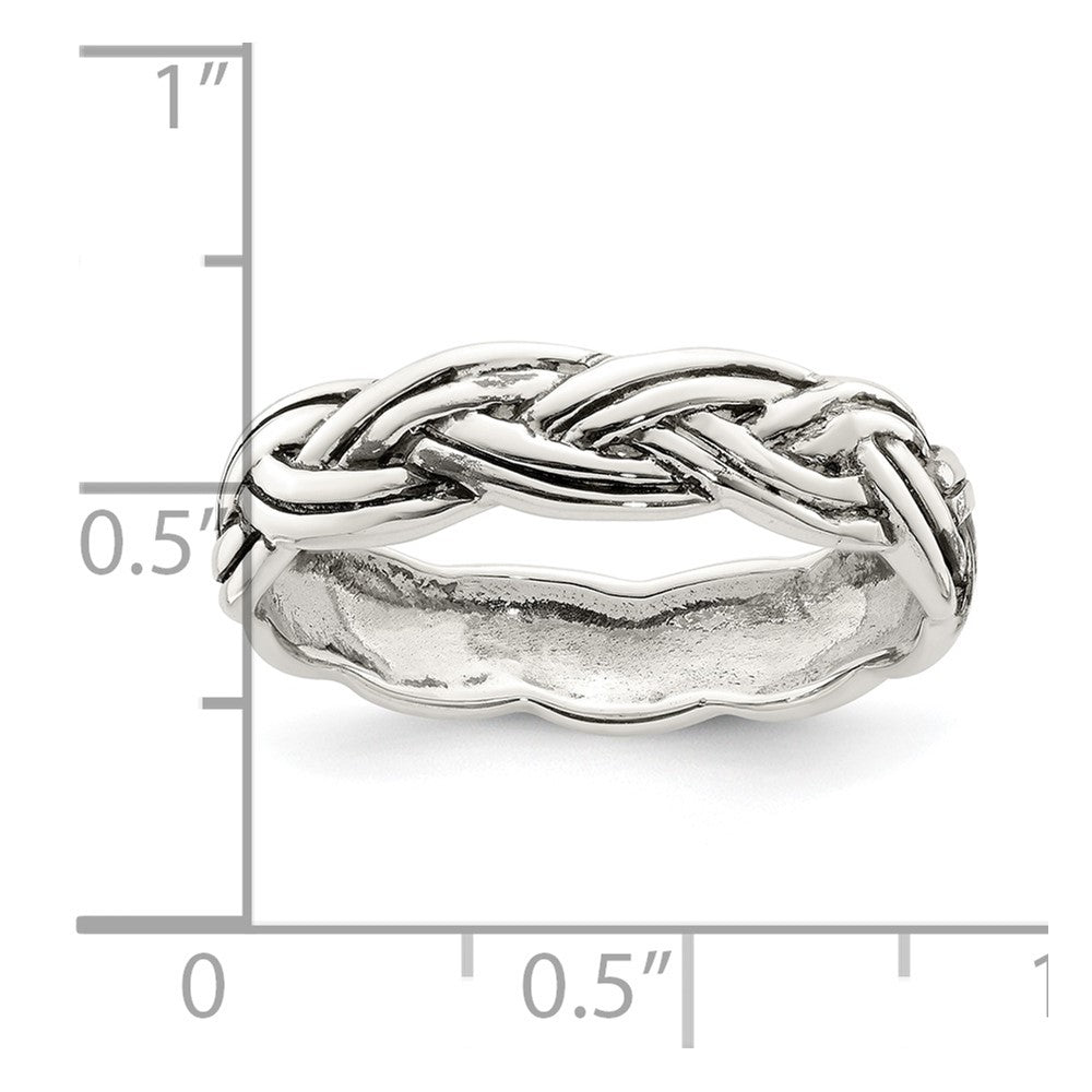 Sterlingsilber Antikisiert Keltisch Ring