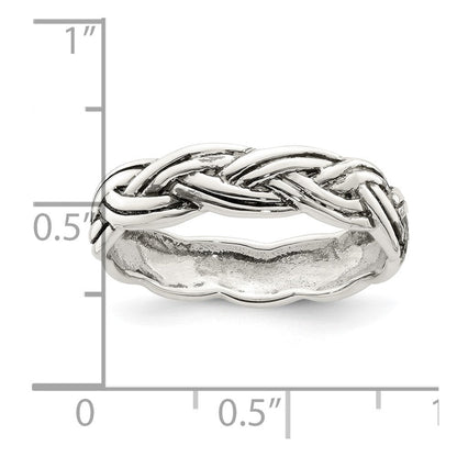 Sterlingsilber Antikisiert Keltisch Ring