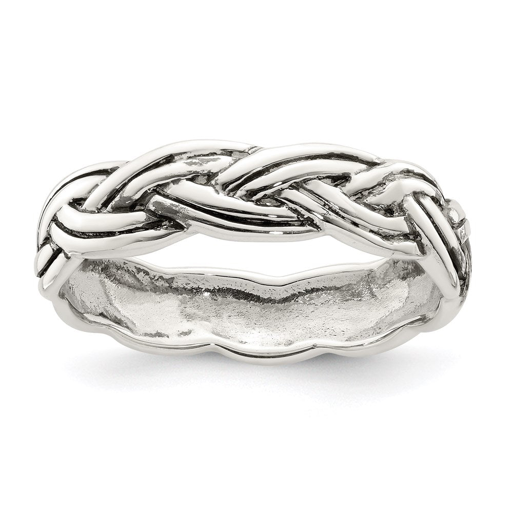 Sterlingsilber Antikisiert Keltisch Ring