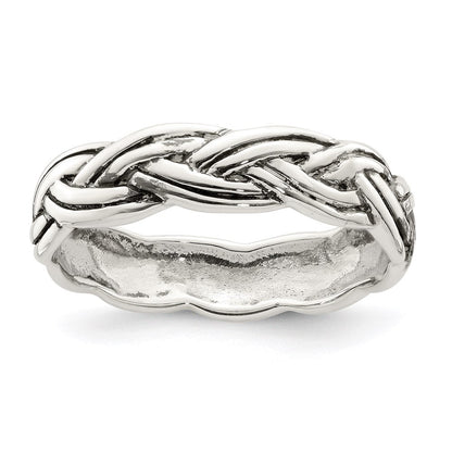 Sterlingsilber Antikisiert Keltisch Ring