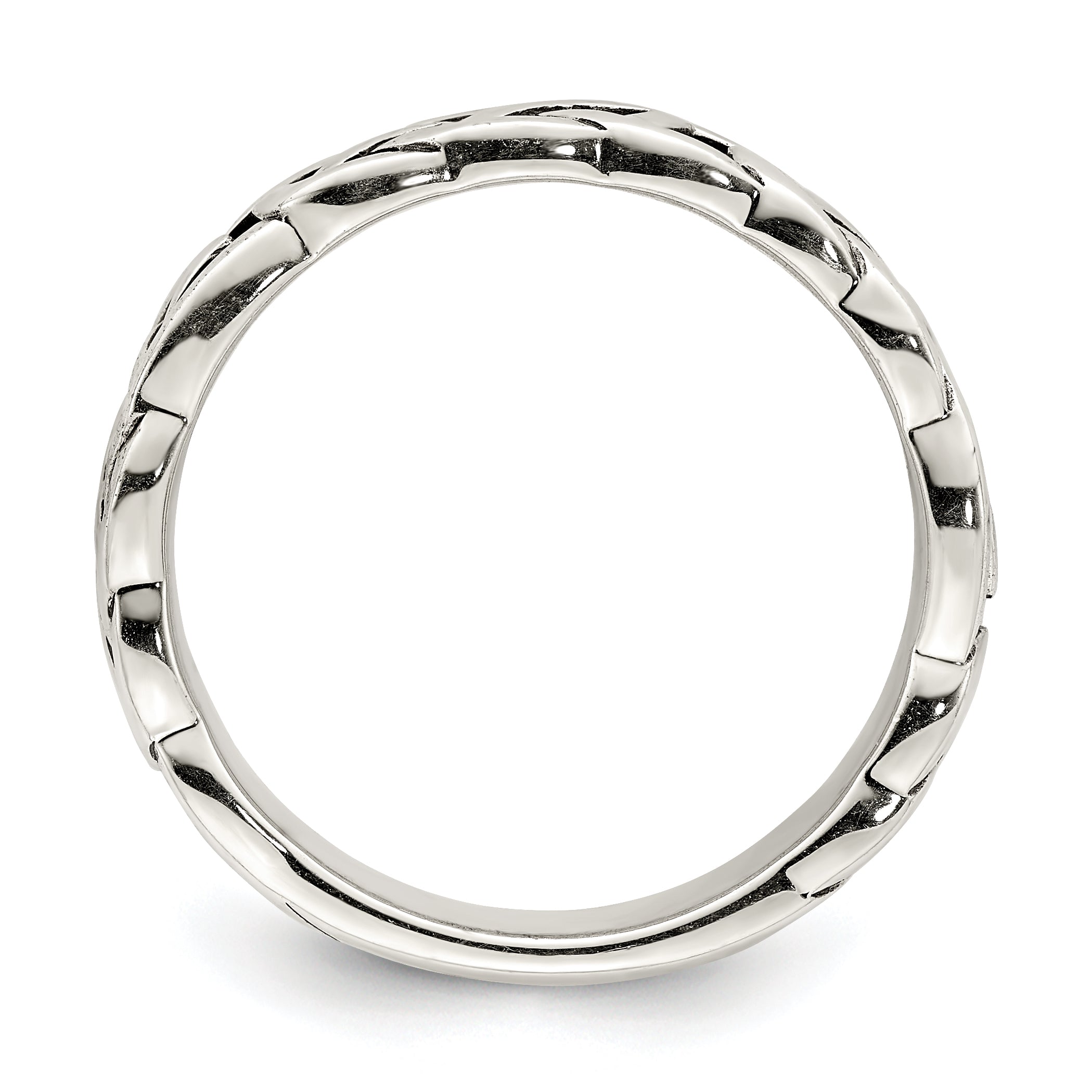 Sterlingsilber Antikisiert Keltisch Knoten Ring
