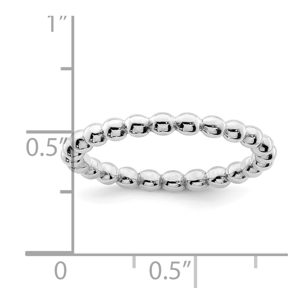 Sterlingsilber Rhodiniert Ring