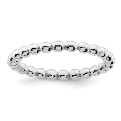 Sterlingsilber Rhodiniert Ring