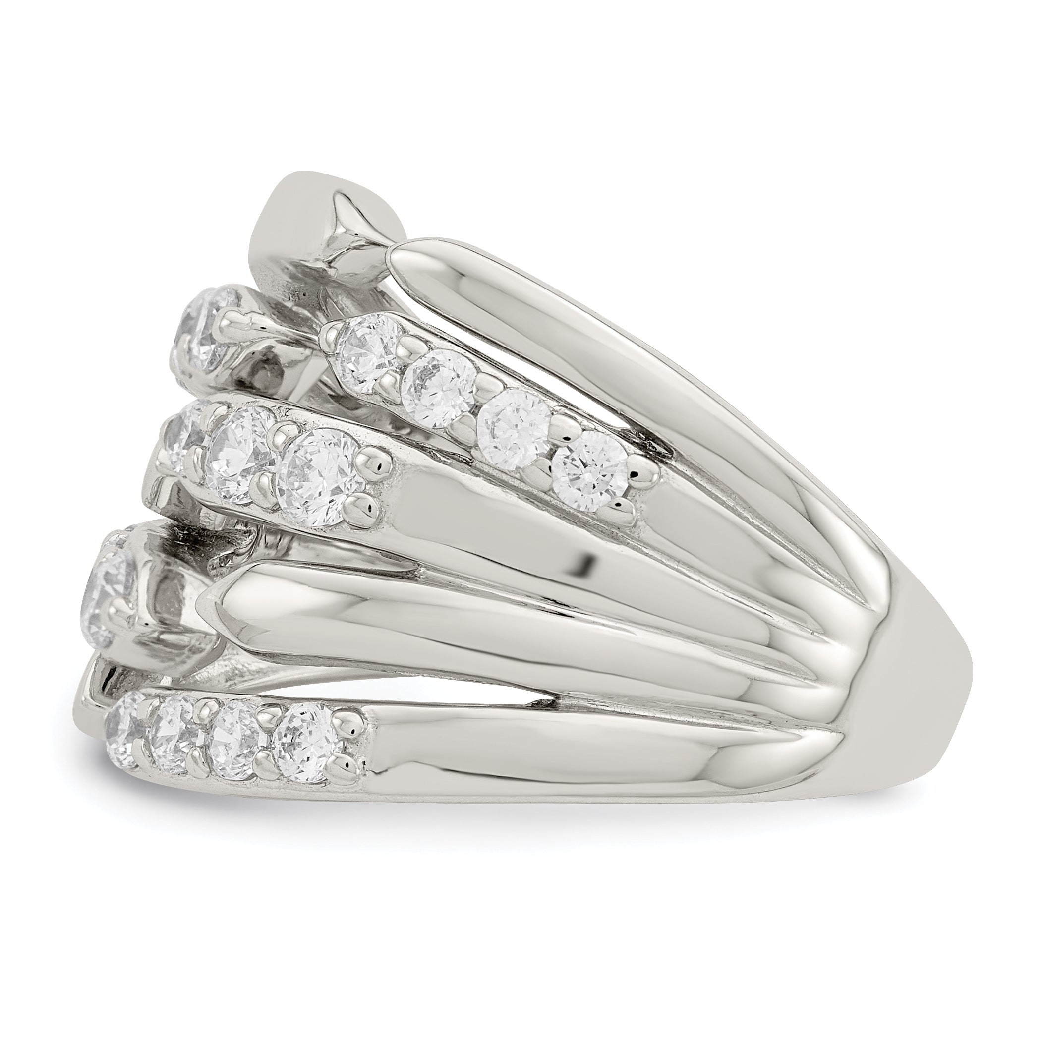 Sterlingsilber Zirkonia Fantasie Ring