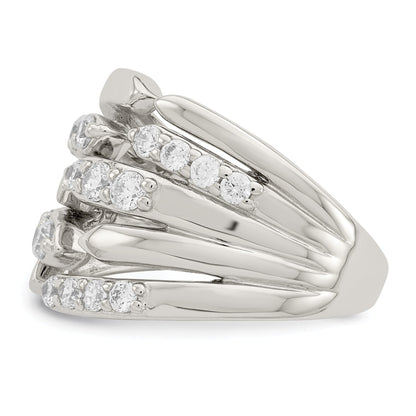 Sterlingsilber Zirkonia Fantasie Ring