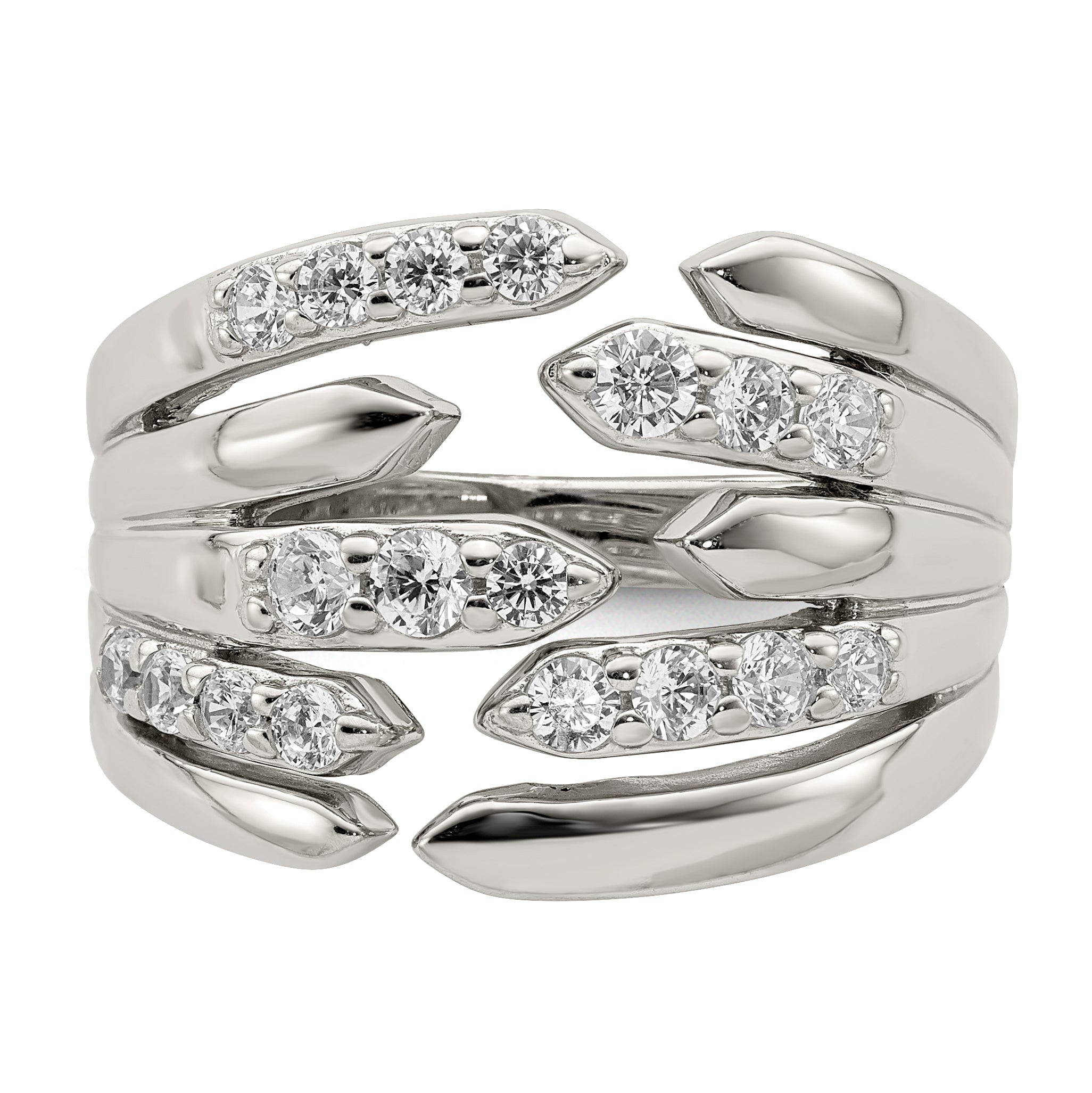 Sterlingsilber Zirkonia Fantasie Ring
