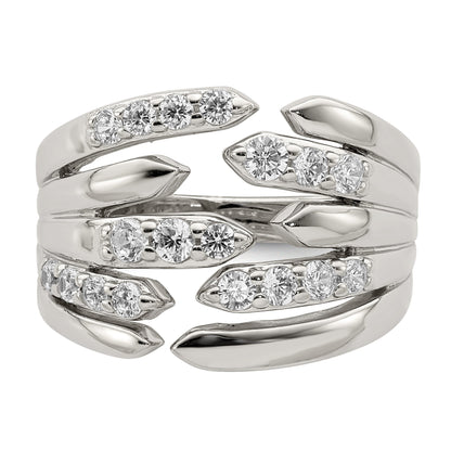 Sterlingsilber Zirkonia Fantasie Ring