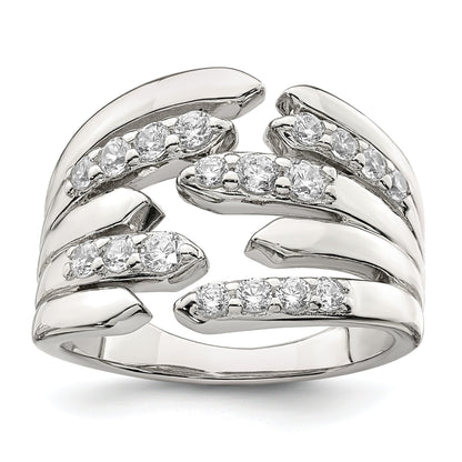 Sterlingsilber Zirkonia Fantasie Ring