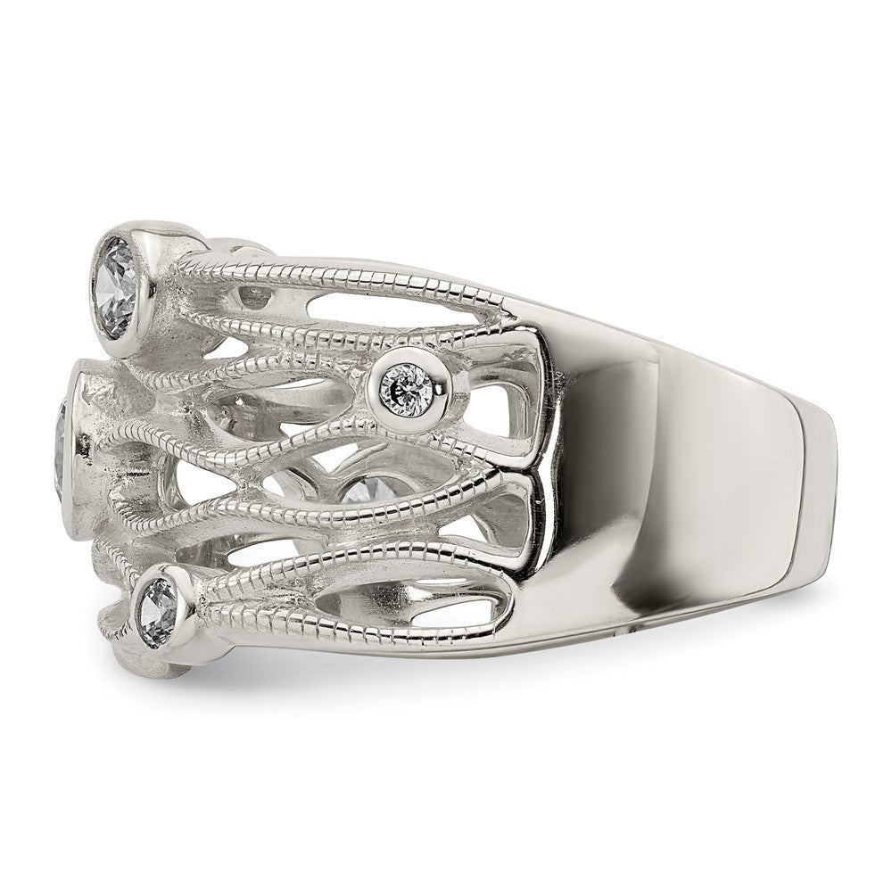 Sterlingsilber Fantasie Zirkonia Ring