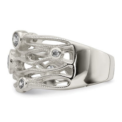 Sterlingsilber Fantasie Zirkonia Ring