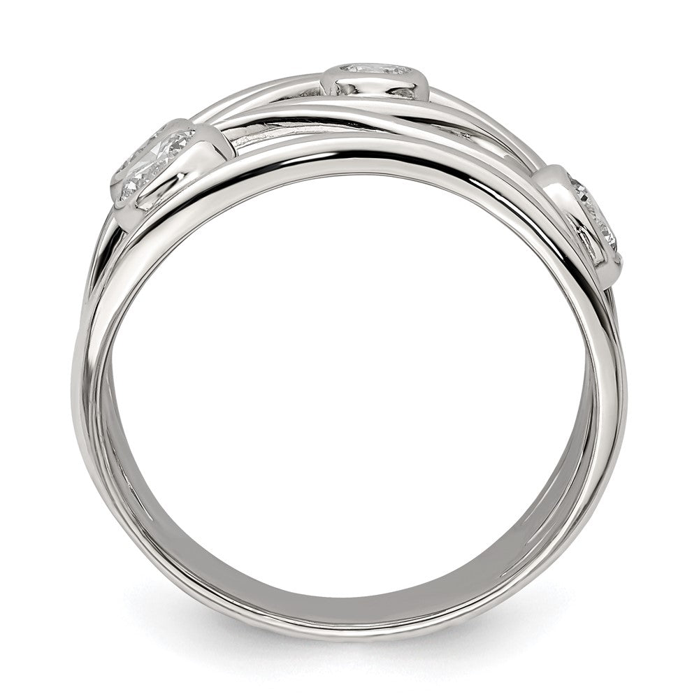 Sterlingsilber Fantasie Zirkonia Ring