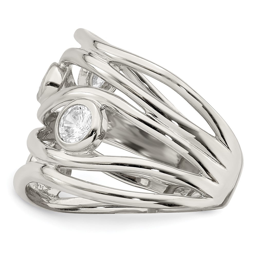 Sterlingsilber Fantasie Zirkonia Ring