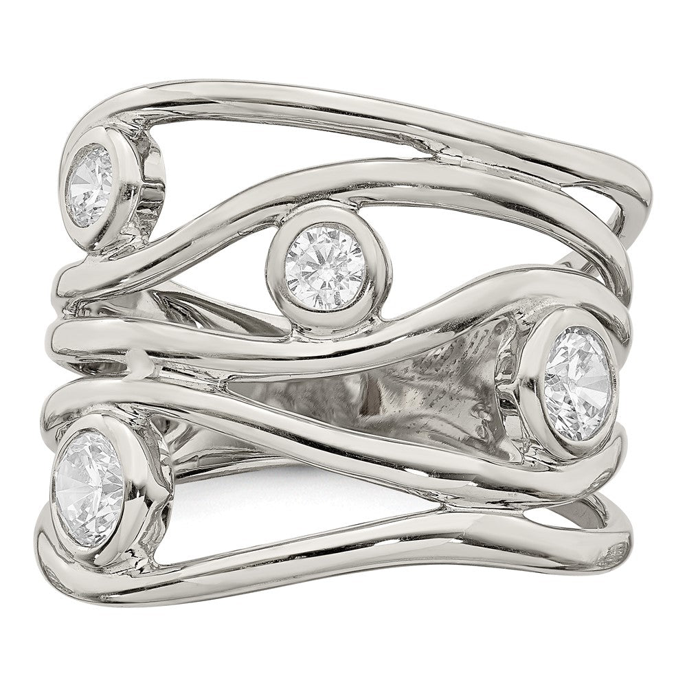 Sterlingsilber Fantasie Zirkonia Ring