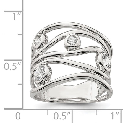 Sterlingsilber Fantasie Zirkonia Ring