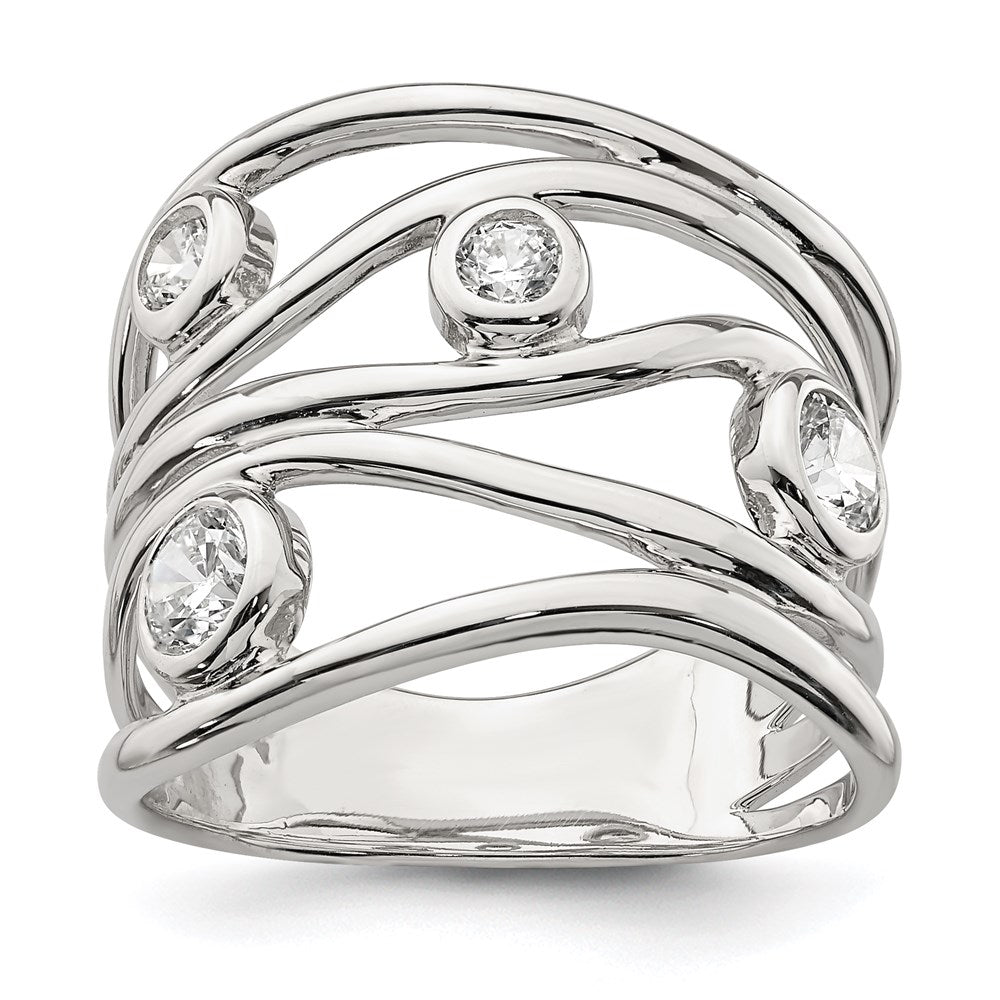Sterlingsilber Fantasie Zirkonia Ring
