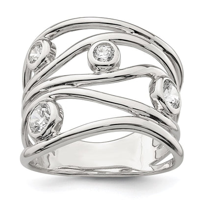 Sterlingsilber Fantasie Zirkonia Ring
