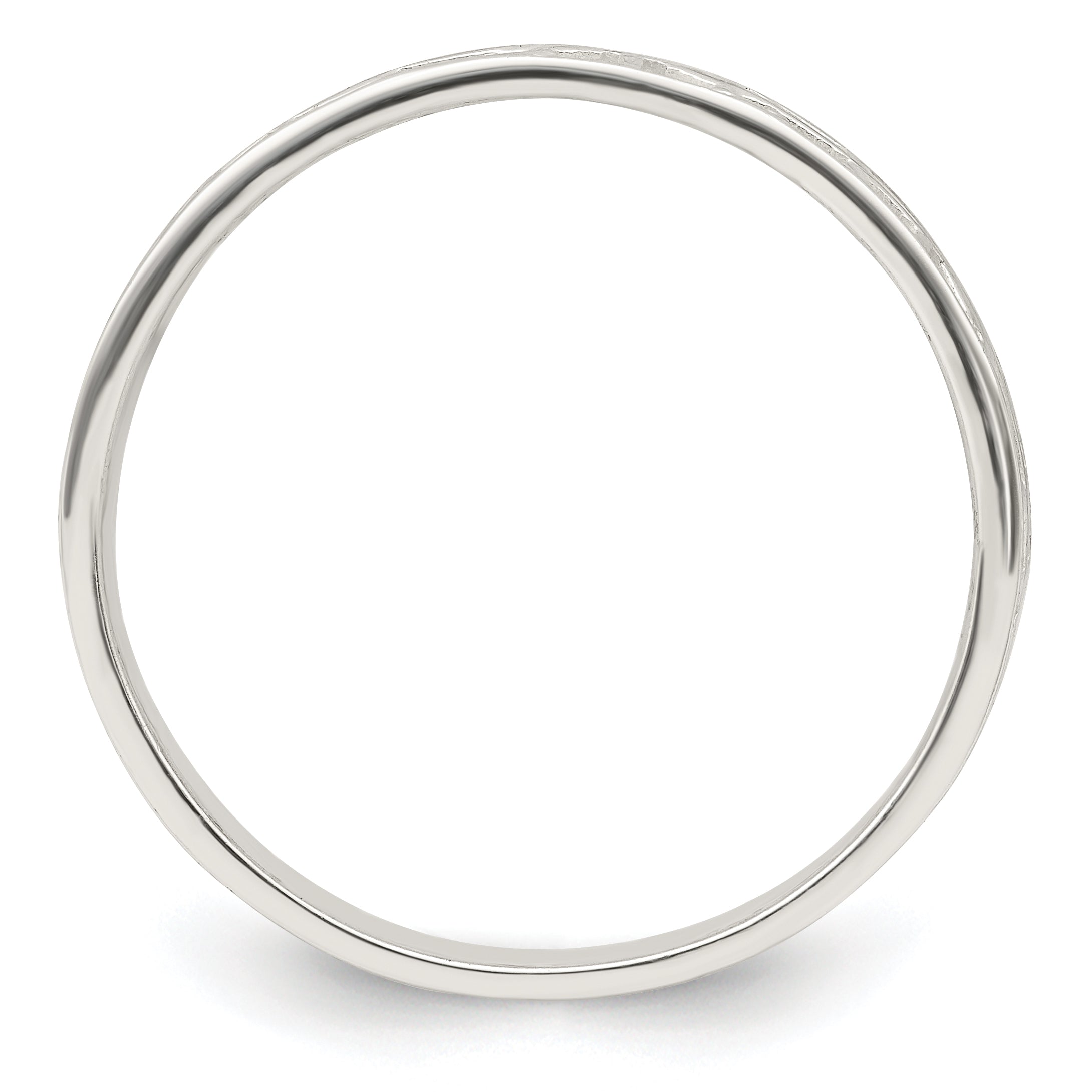 Sterlingsilber Poliert Design Ladie Ring