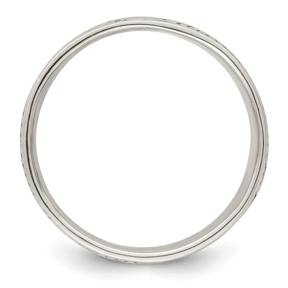Sterlingsilber Antikisiert Kordel Design Ladie Ring