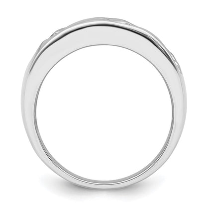 Sterlingsilber Rhodiniert Multi Geformt Zirkonia Ring