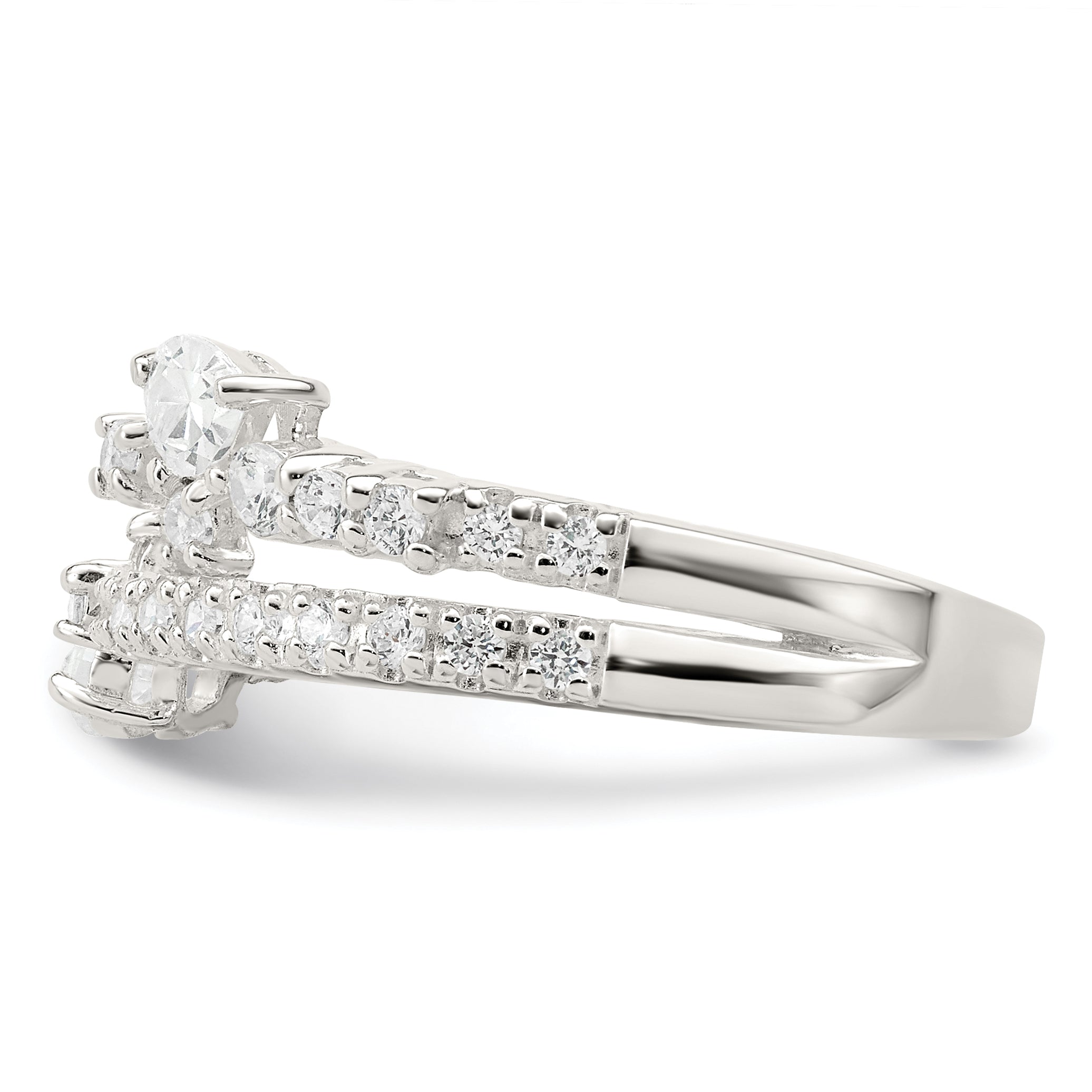 Sterlingsilber Zirkonia Ring