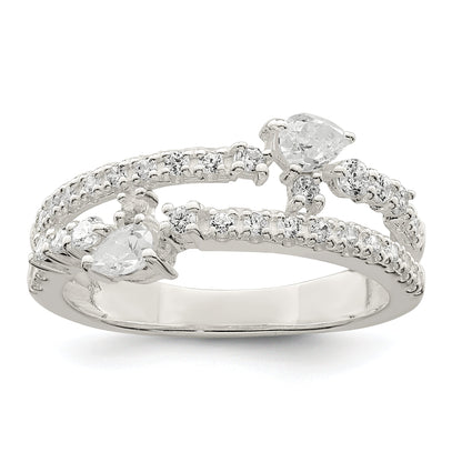 Sterlingsilber Zirkonia Ring