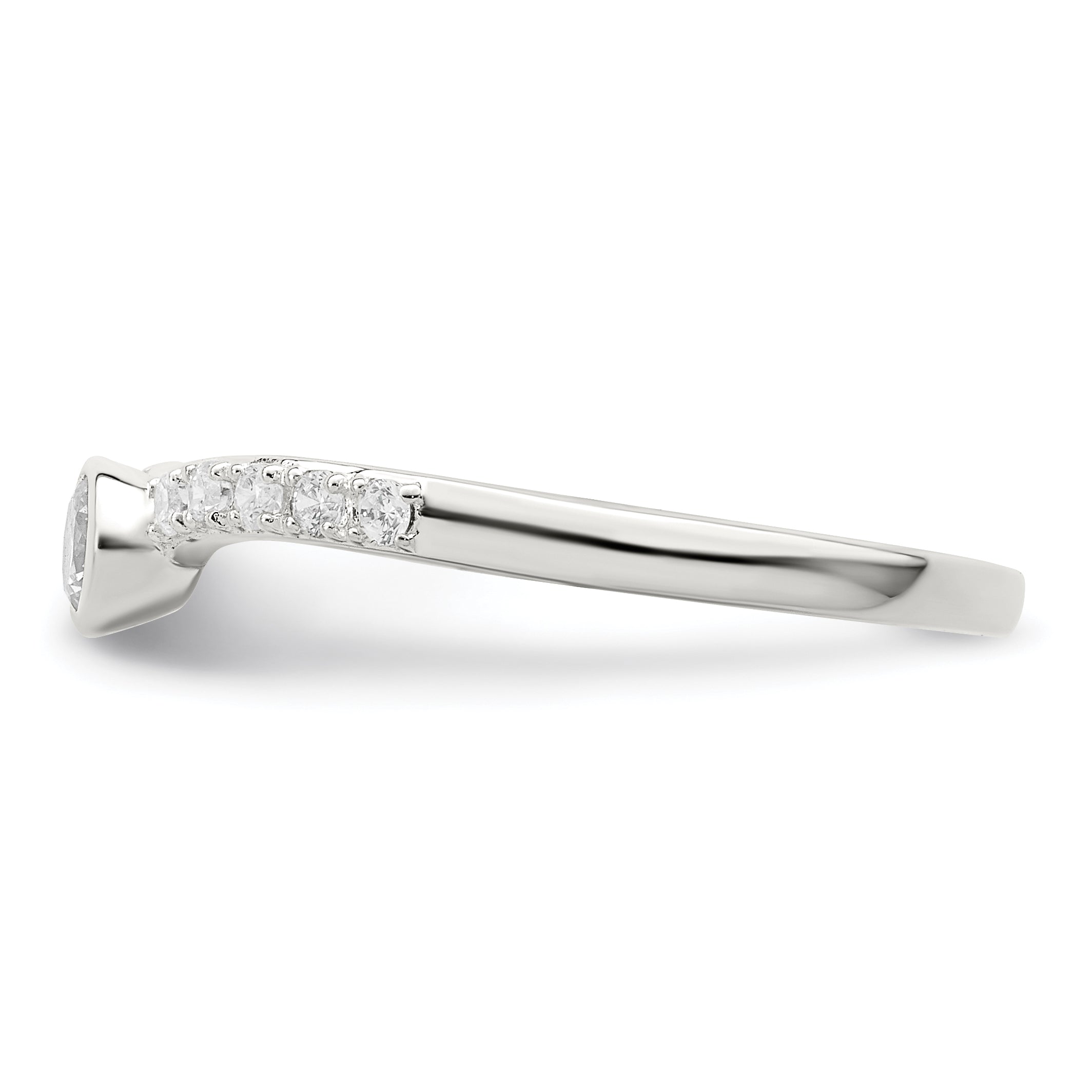 Sterlingsilber Zirkonia Ring