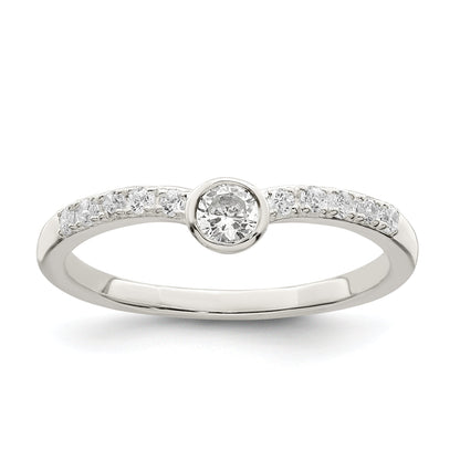 Sterlingsilber Zirkonia Ring