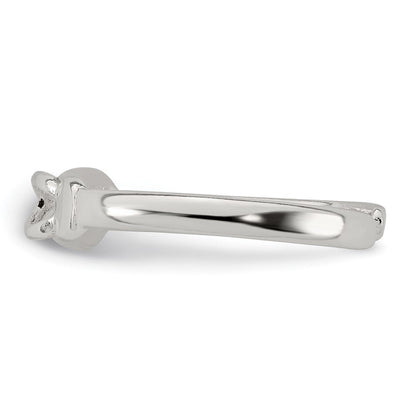 Sterlingsilber Poliert Flip Flop Zehenring
