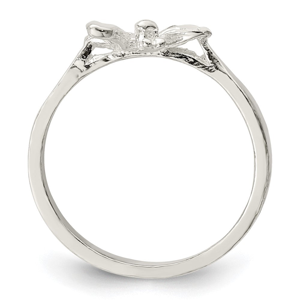 Sterlingsilber Schmetterling Ring